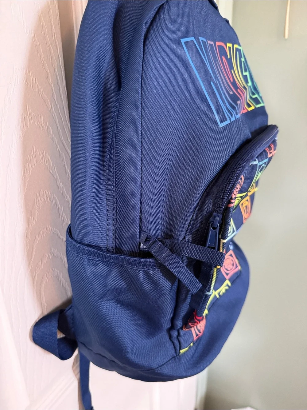 Marvel Navy Logo Backpack from Marvel x GAP